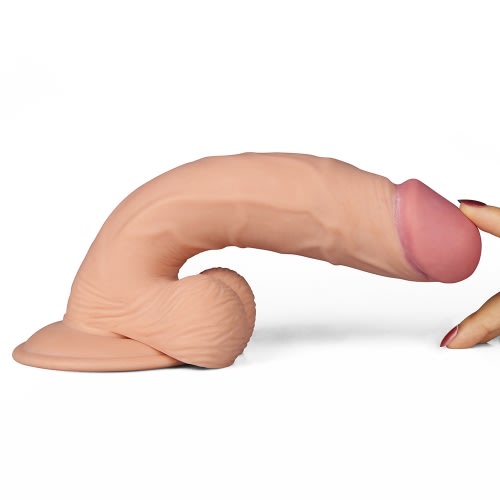 Vibrador realista Ultra Soft Dude 18 cm5
