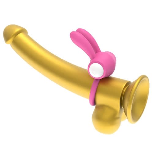 Anillo vibrador de silicona conejito3