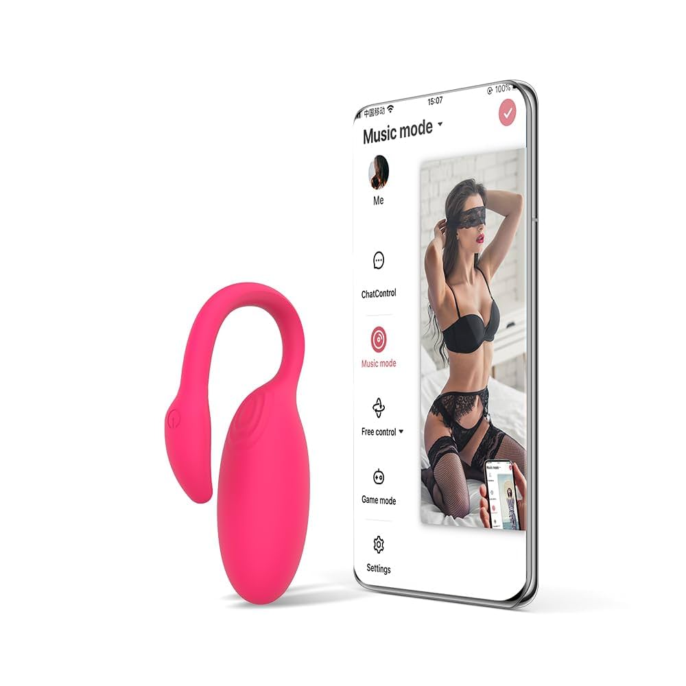 Vibrador con APP control Flamingo - Recargable5