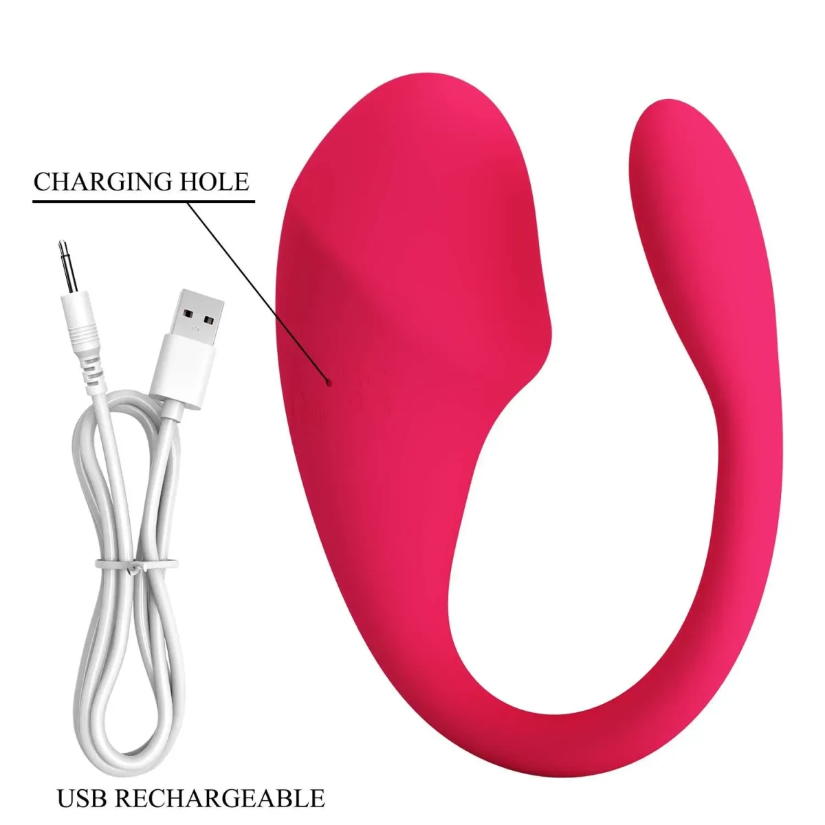 Vibrador recargable con app Thalia2