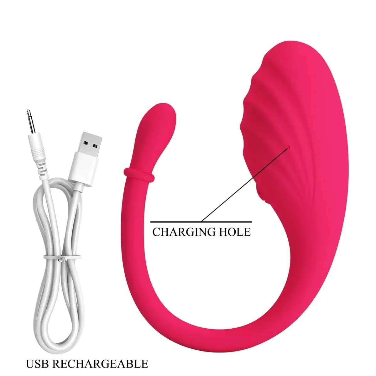 Vibrador recargable con app Undine2
