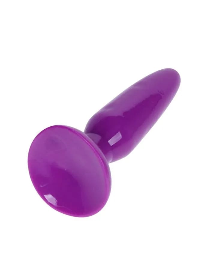 Plug Anal morado de TPR 14 cm2