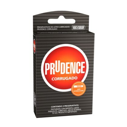 Preservativos prudence corrugado 3 unid.1