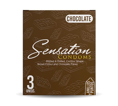 Preservativos Sensation Chocolate x31