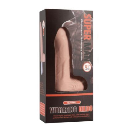Vibrador Realista Super Man 18 cm5
