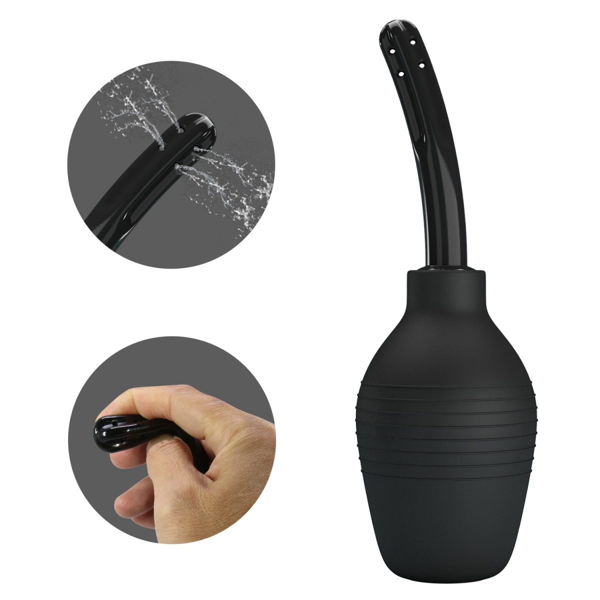 Ducha Anal Mr. Play negro 310 ml2