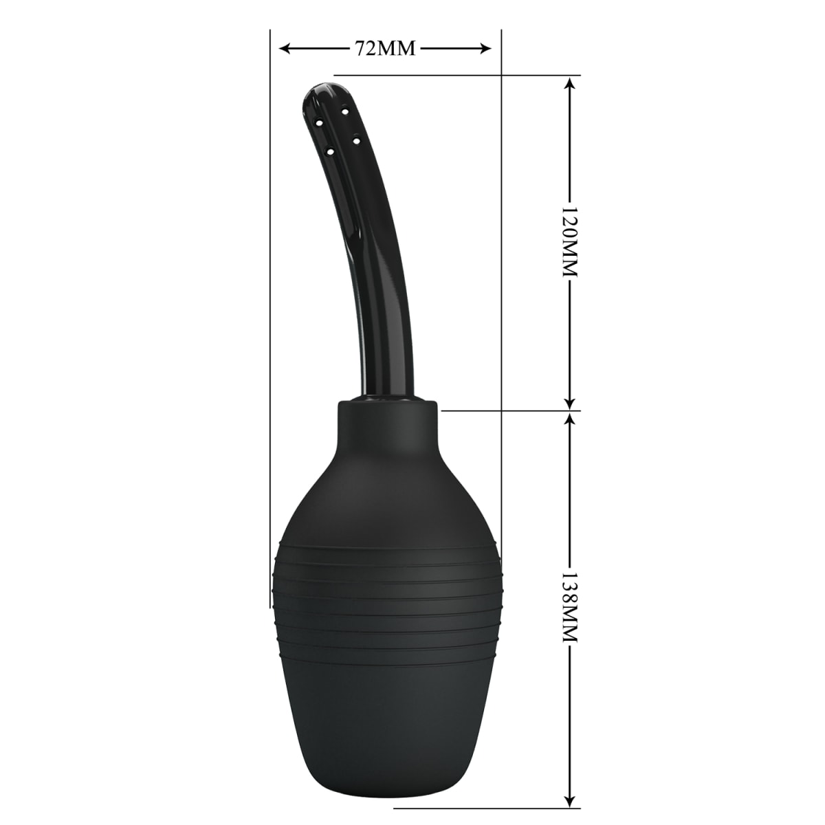 Ducha Anal Mr. Play negro 310 ml4