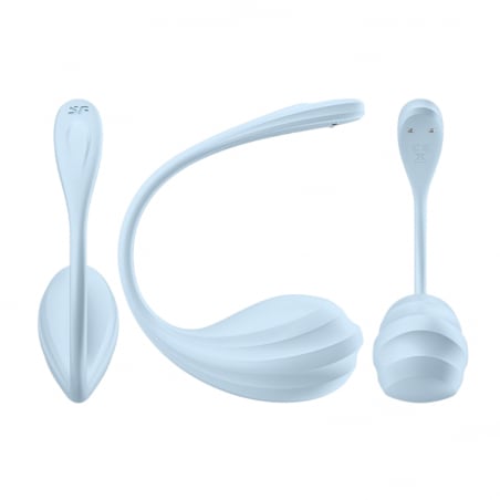 Vibrador de pareja con APP Smooth Petal Satisfyer - Recargable3