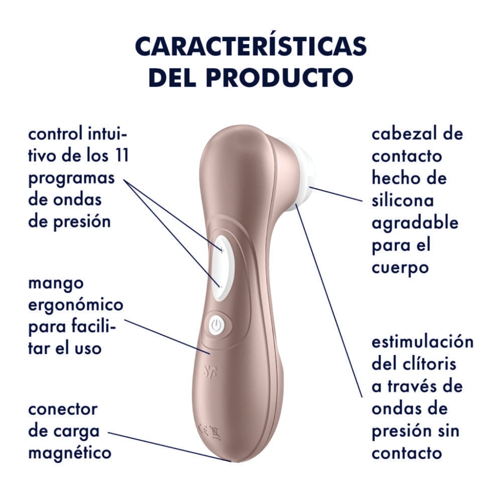 Succionador de clítoris Satisfyer pro 2 Next generation - Gold3
