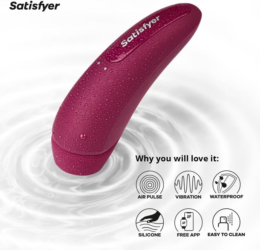 Succionador de clítoris Satisfyer Curvy 1 App Control3