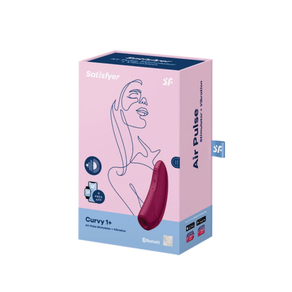 Succionador de clítoris Satisfyer Curvy 1 App Control2