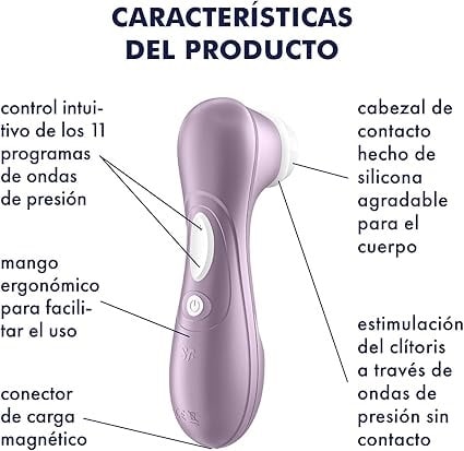 Succionador de clítoris Satisfyer pro 2 Next generation - Violeta3