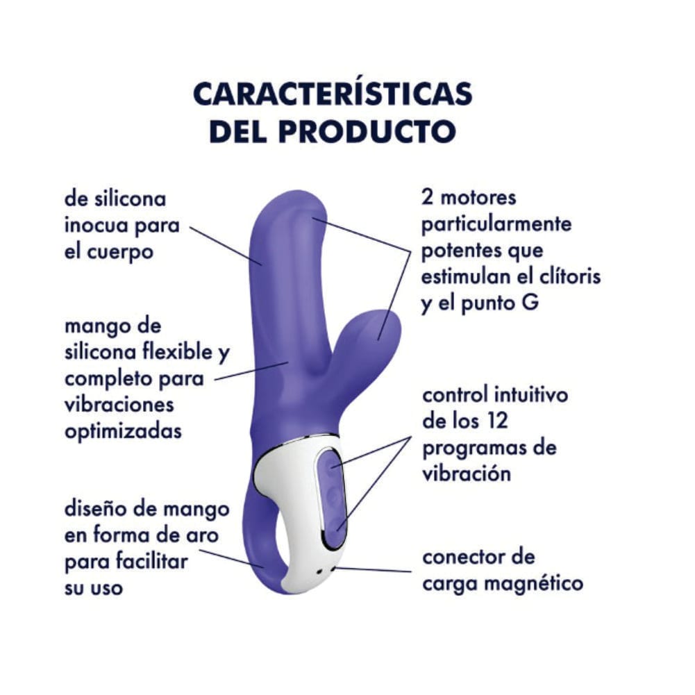 Vibrador Magic Bunny Satisfyer - Recargable4