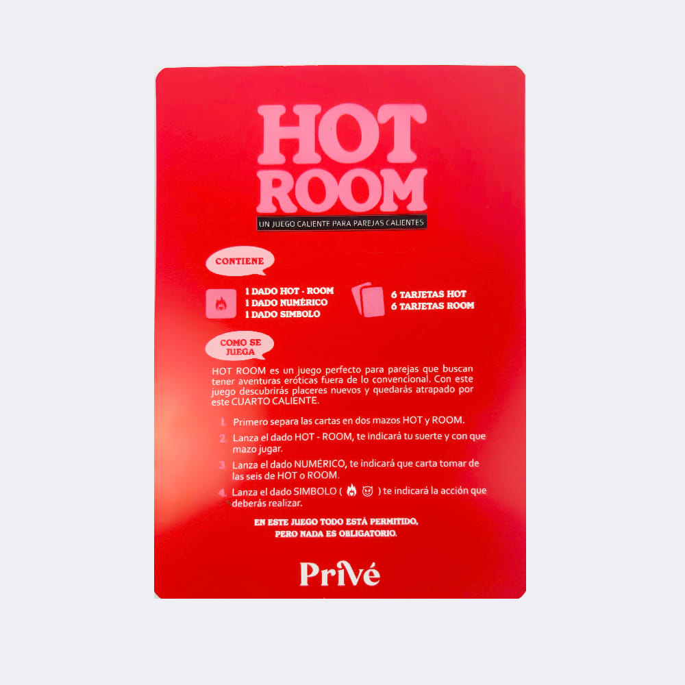 Dados Hot Room5