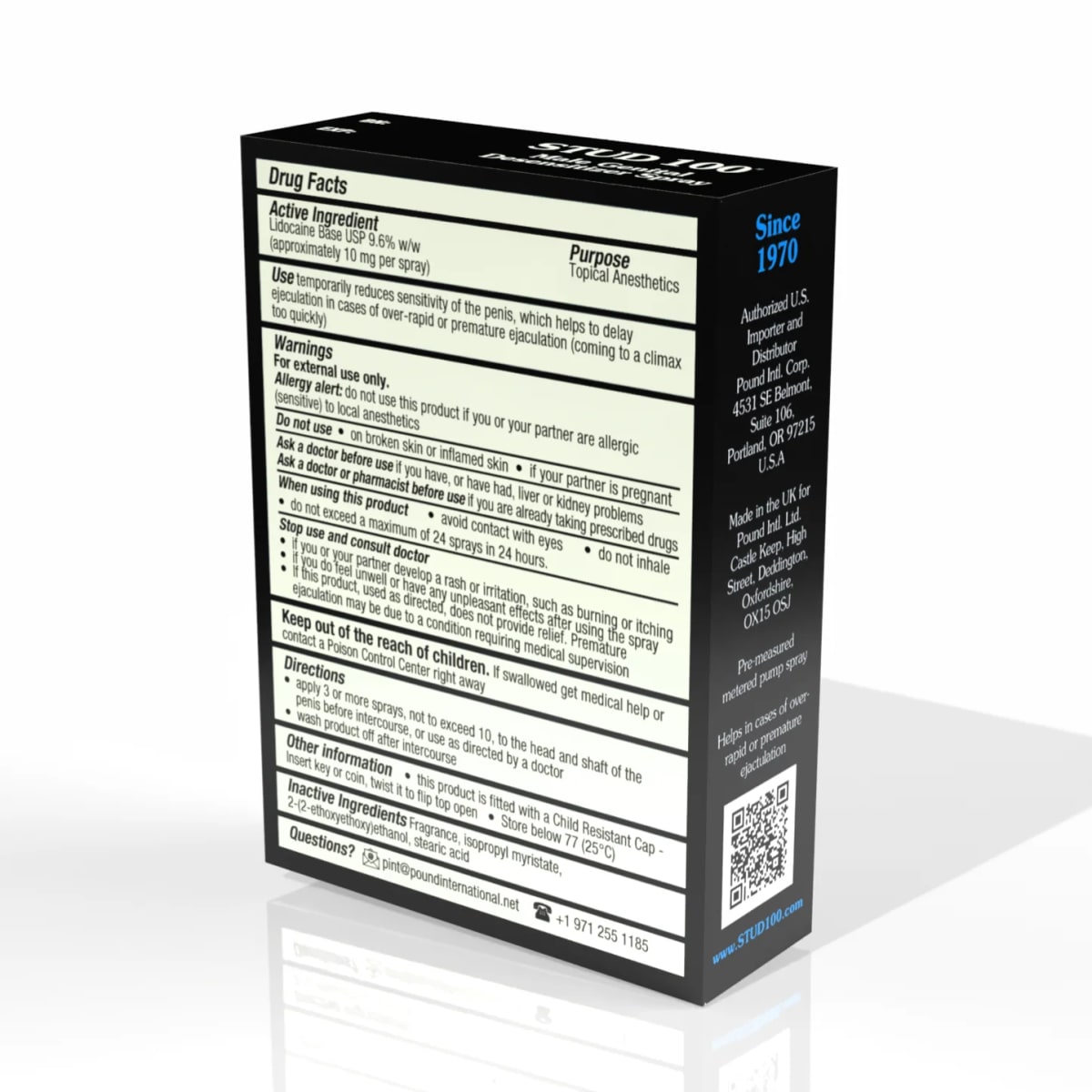 Spray retardante Stud 100 Original4