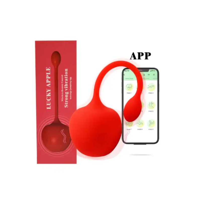 Vibrador con App control Cereza - Recargable1