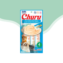 Churu gato Atun y ostines