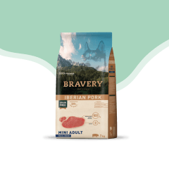 Bravery perro mini adulto iberian pork