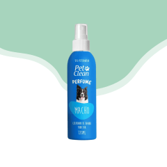 Perfume perro y gato macho PetClean 120 ml