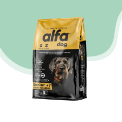 Alfa perro senior raza pequeña