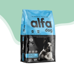 Alfa perro adulto raza pequeña