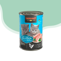 Leonardo gato kitten lata 400 gr.