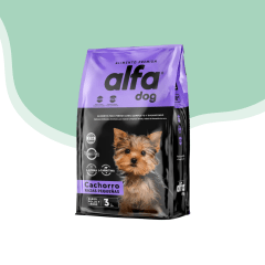 Alfa perro Cachorro raza pequeña Premium 3kg