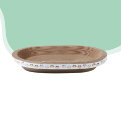 Rascador Cuenco Cama Rectangular 50 x 30 cm