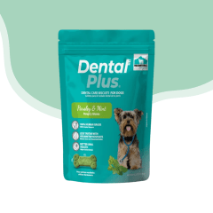 Dental Plus Galleta Sabor Perejil Menta 180 gr