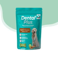 Dental Plus Galleta Sabor Manzana Canela 180 gr