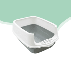 Arenero cerrado con pala 50x35x37 cm