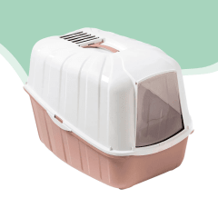 Arenero gato Komoda rosado XL