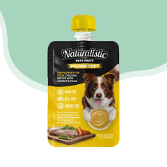 Meat Paste Perro Pasta Sabor Pollo Naturalistic 90 gr.