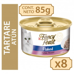 Fancy Feast flaked atún 85 gr