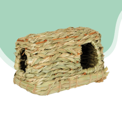 Refugio cabaña pasto pequeños animales