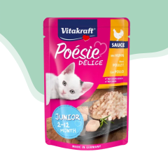 Vitakraft Poesie delice Kitten sabor pollo
