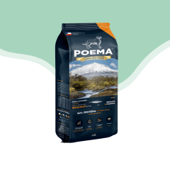 Poema perro cachorro salmon raza pequeña y mediana 3 kg