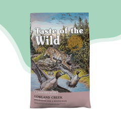 Taste Of The Wild gato Lowland creek pato