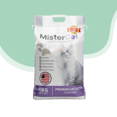 Arena sanitaria mistercat lavanda 10 kg