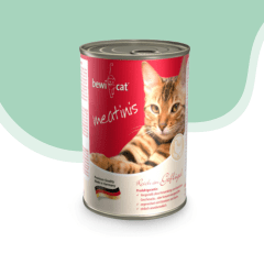 Lata  Bewicat gato ave 400 gr