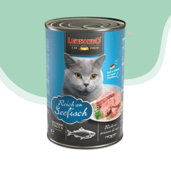 Leonardo gato lata pescado 400 gr.