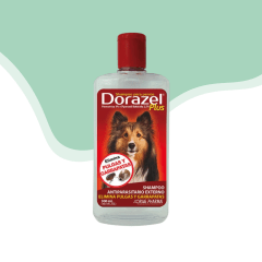 Shampoo perro pulgas y garrapatas Dorazel Plus 300 ml