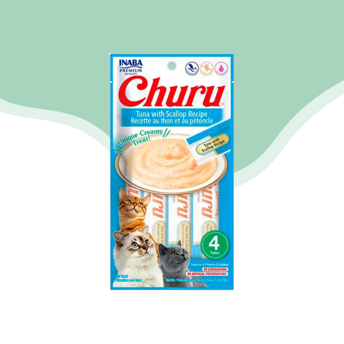 Churu gato Atun y ostines1