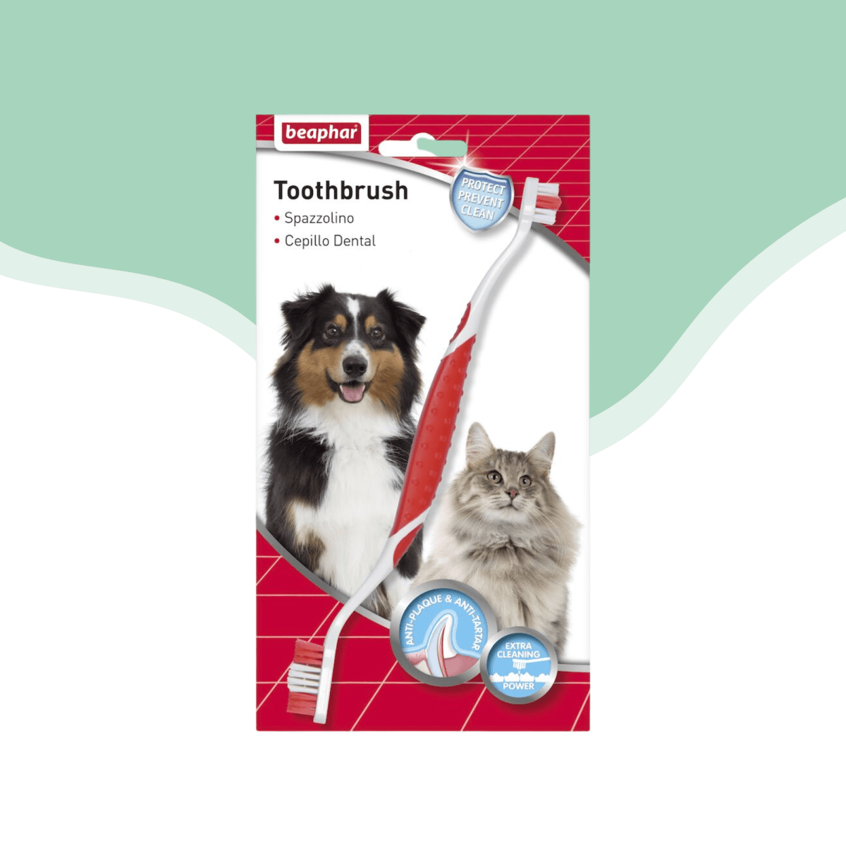Cepillo dental Beaphar perro y gatos1