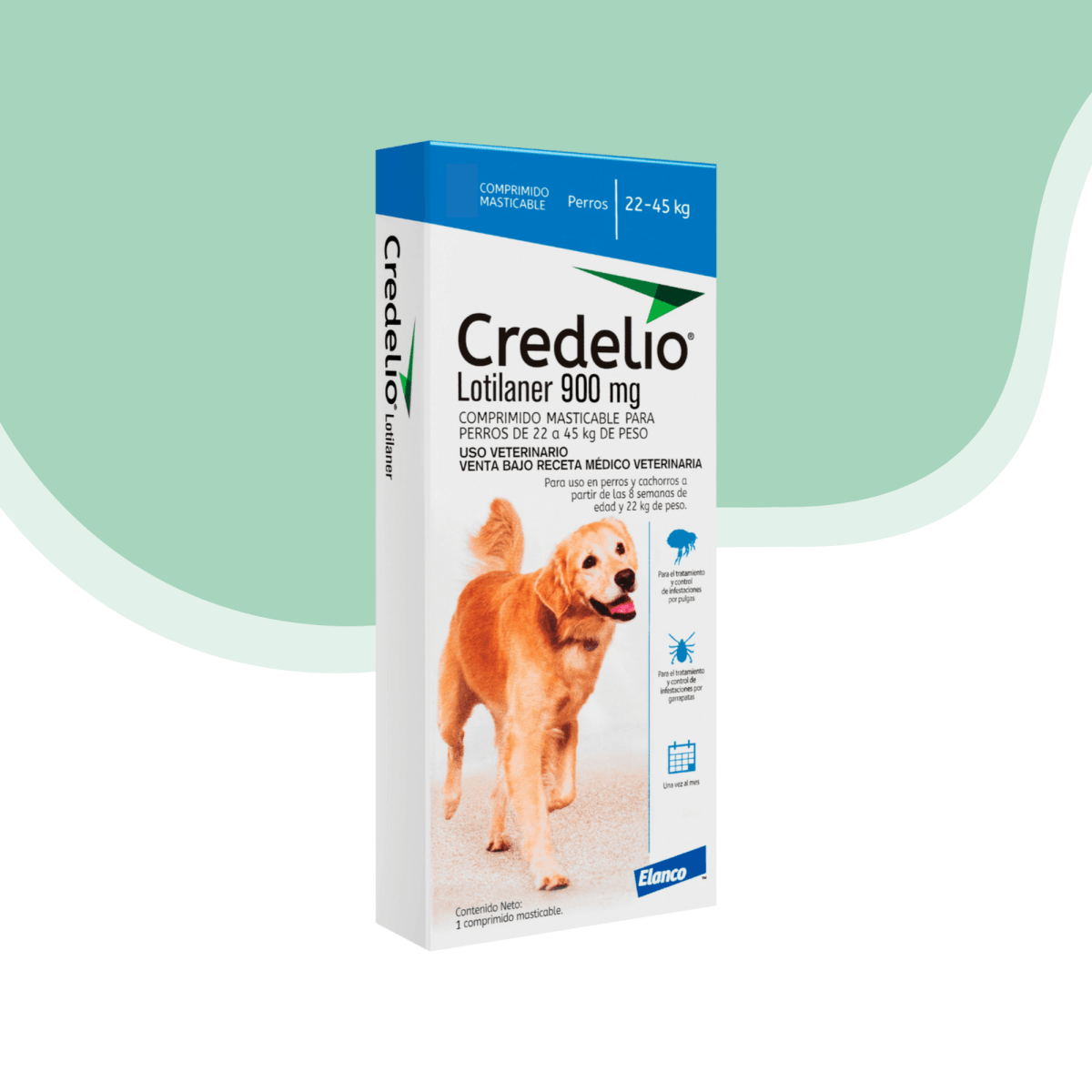 Credelio antip. externo perro 22 - 45 Kg1