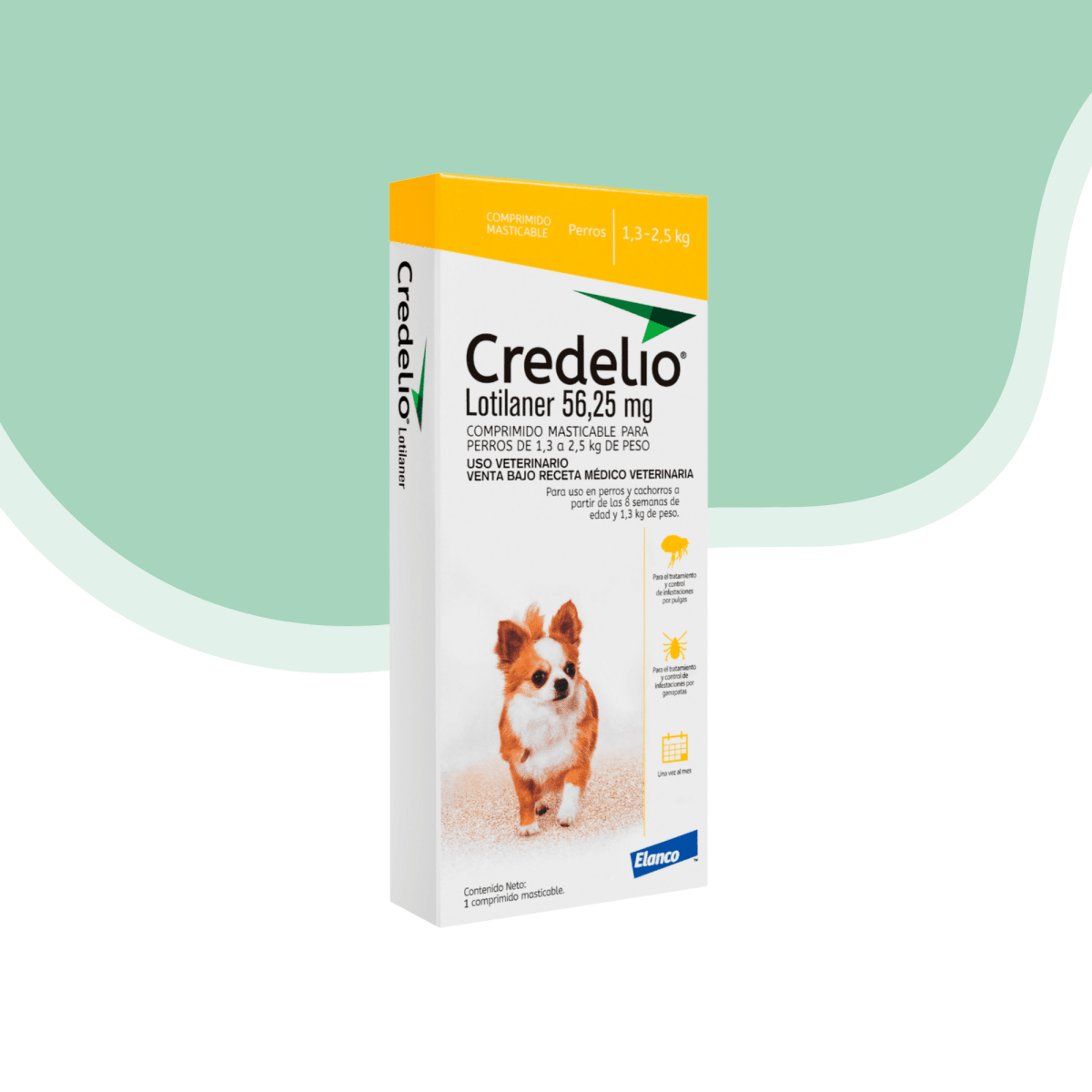 Credelio antip. externo perro 1.3 - 2.5 Kg1