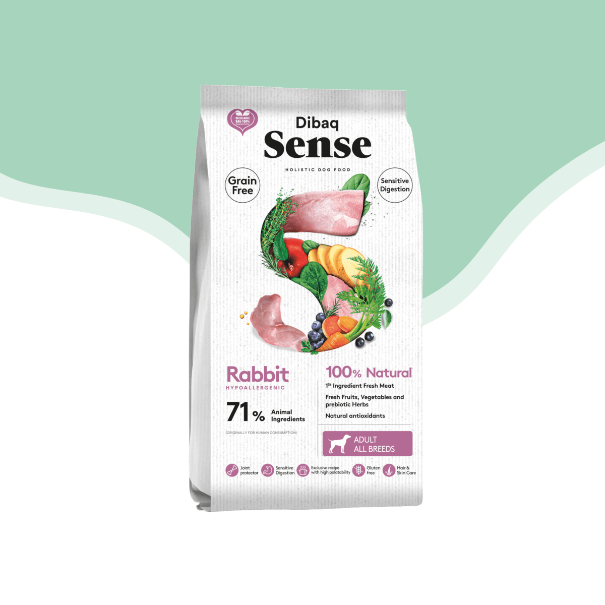 Sense perro adulto conejo todas las razas 2 kg1