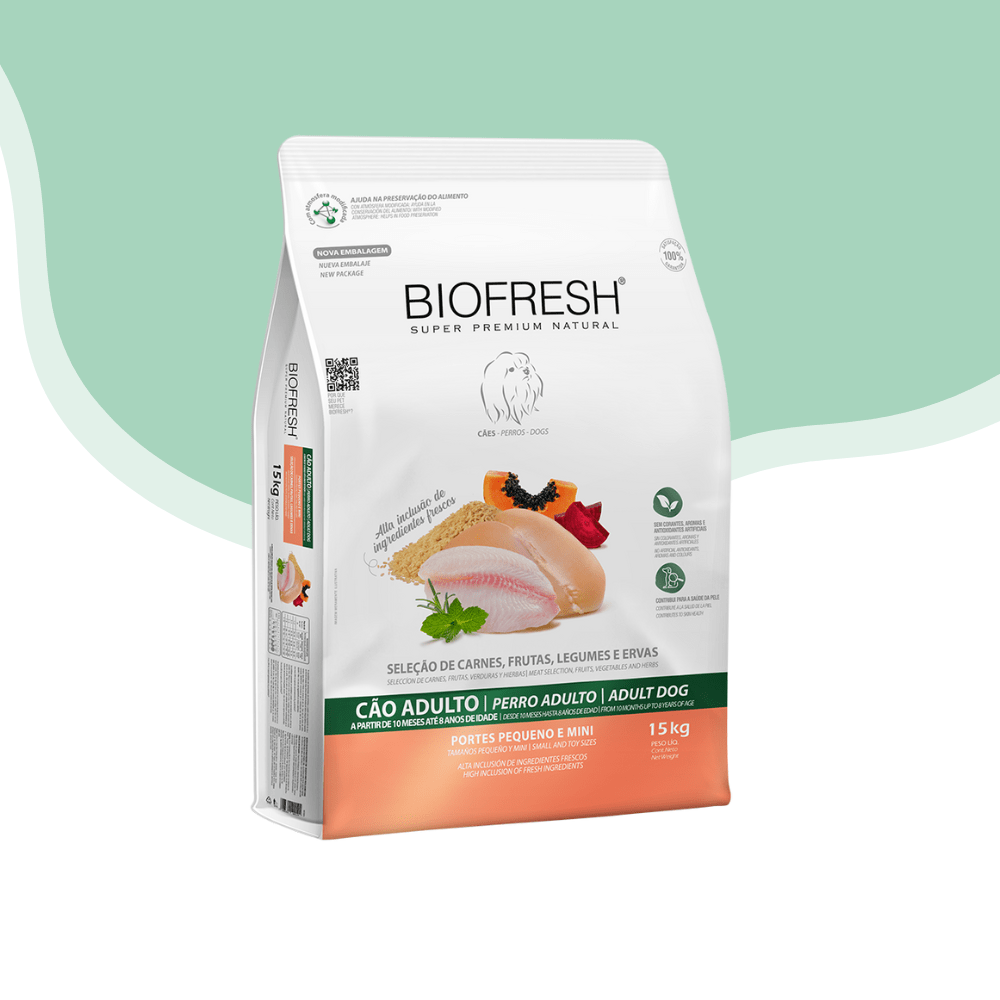 Biofresh perro adulto Raza pequeña pescado y pollo1