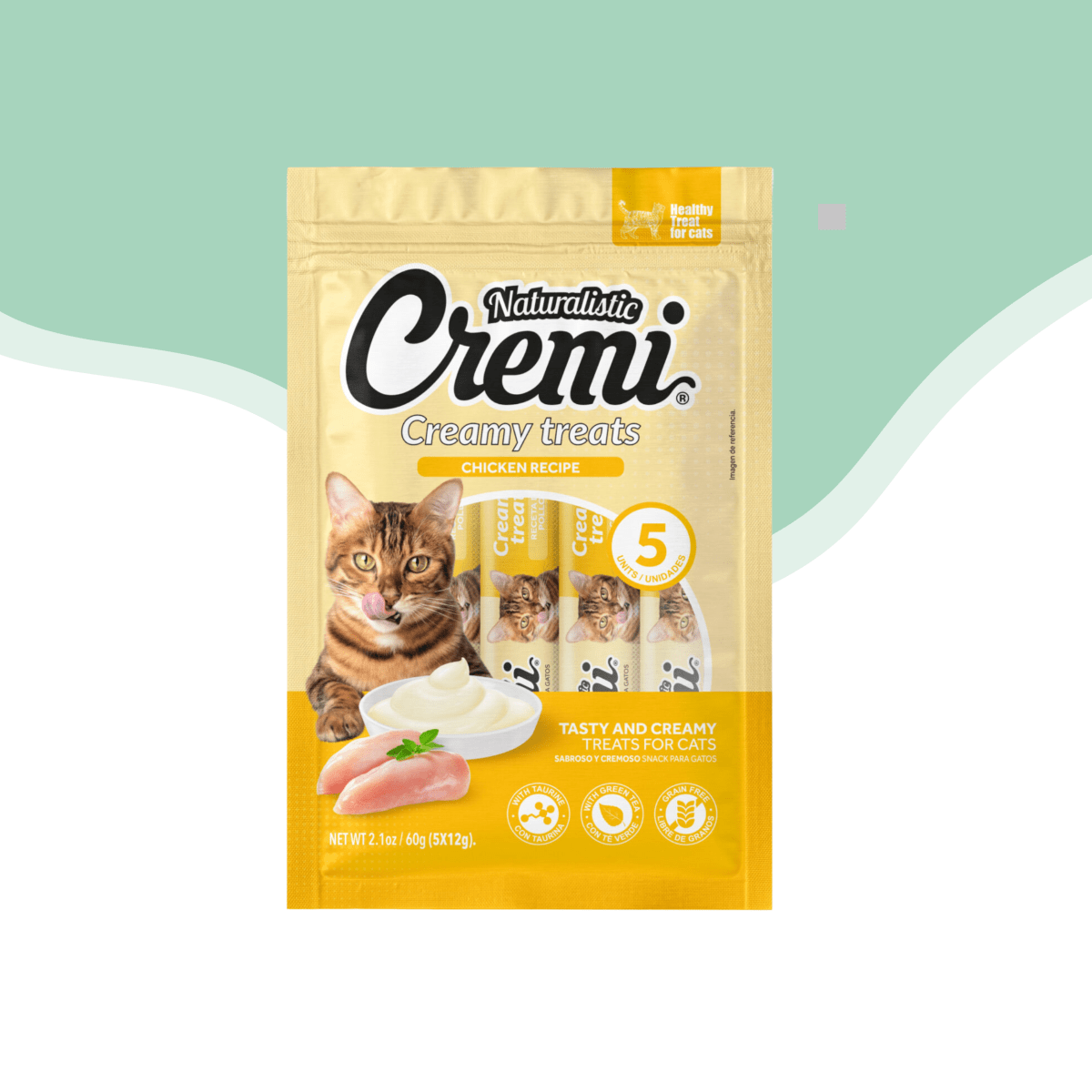 Cremi pollo Gato 5 unidades1