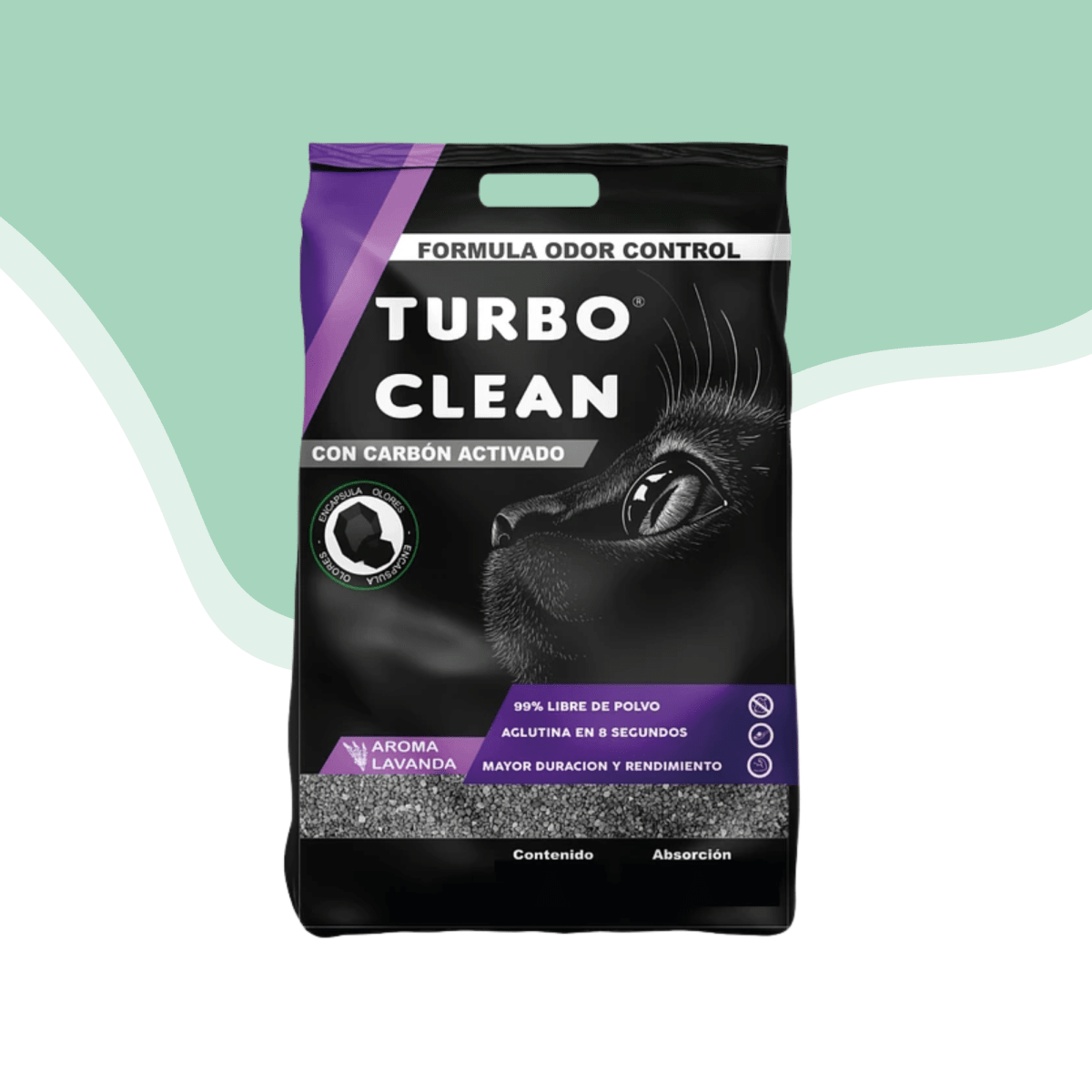 Arena sanitaria Turboclean lavanda1